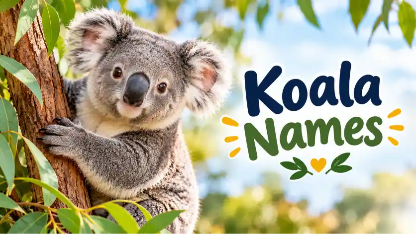 cute creative koala names with name generator
