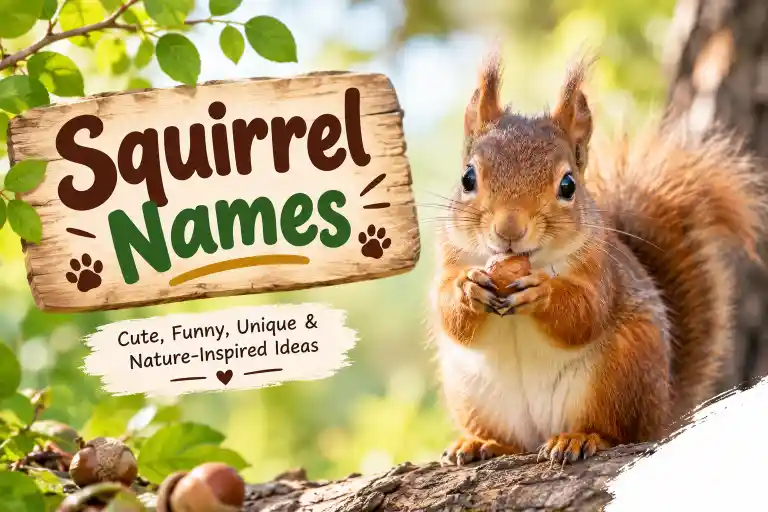 squirrel names with name generator
