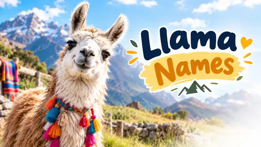 Charming Llama Names With Name Generator